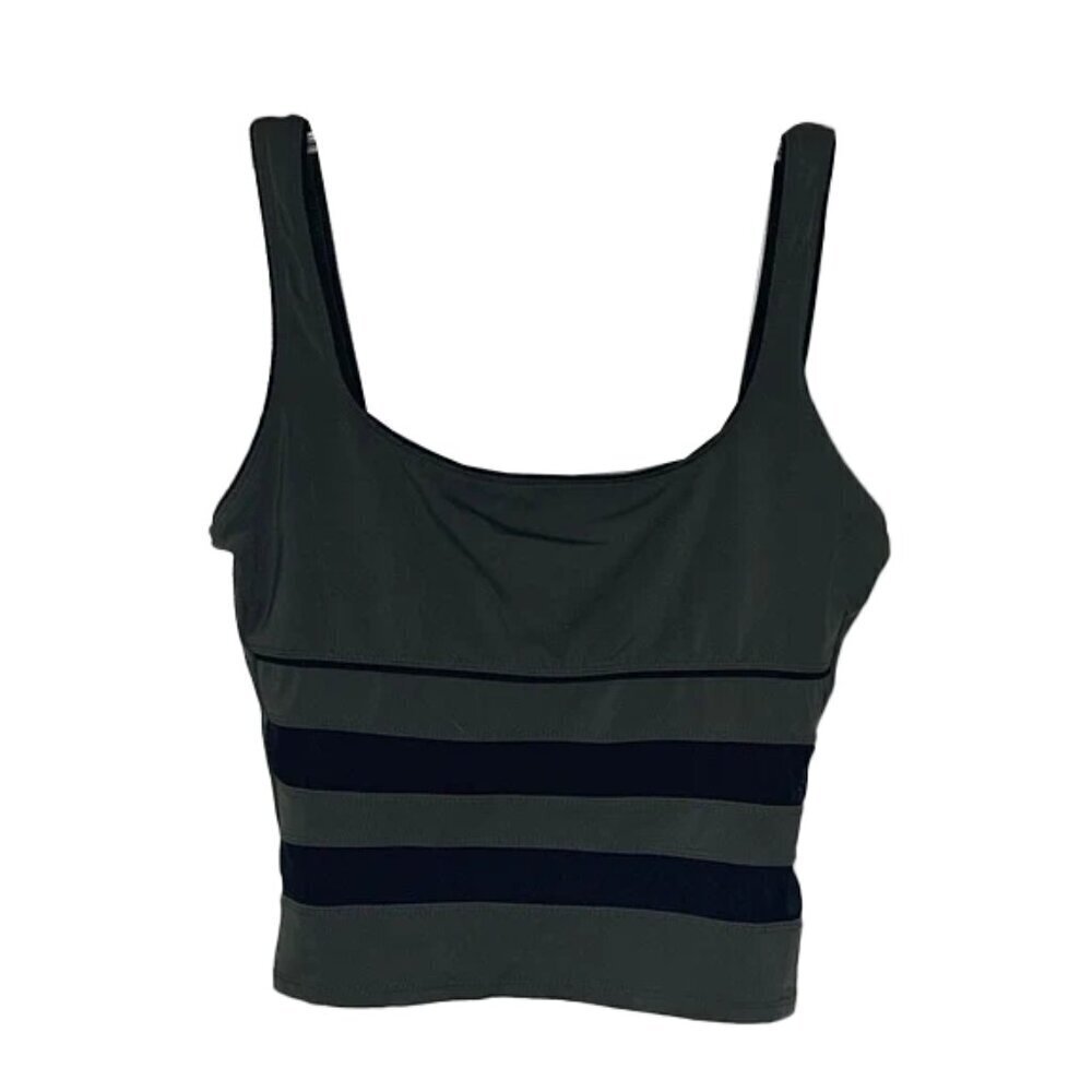 🆕 ❤️ ANNE KLEIN Olive 🫒 Green Tankini Size 6